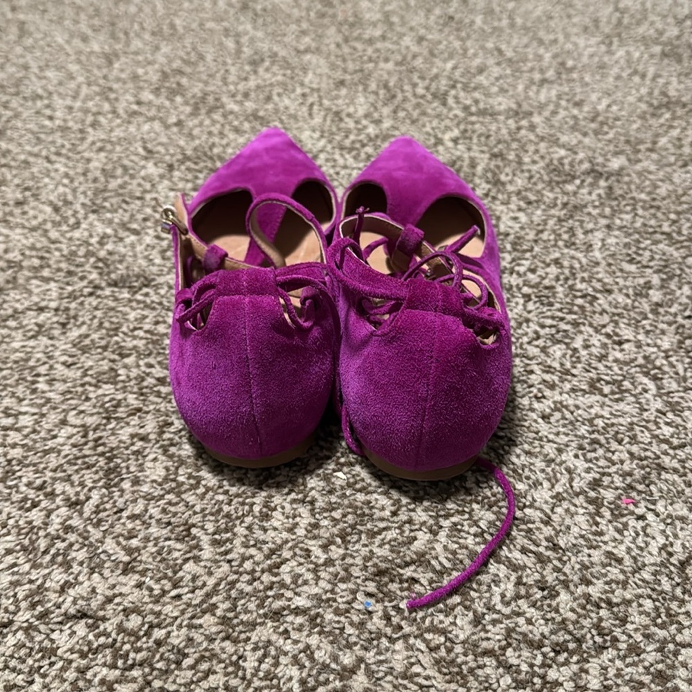 Free People Purple lace flats size 37 - Picture 4 of 6